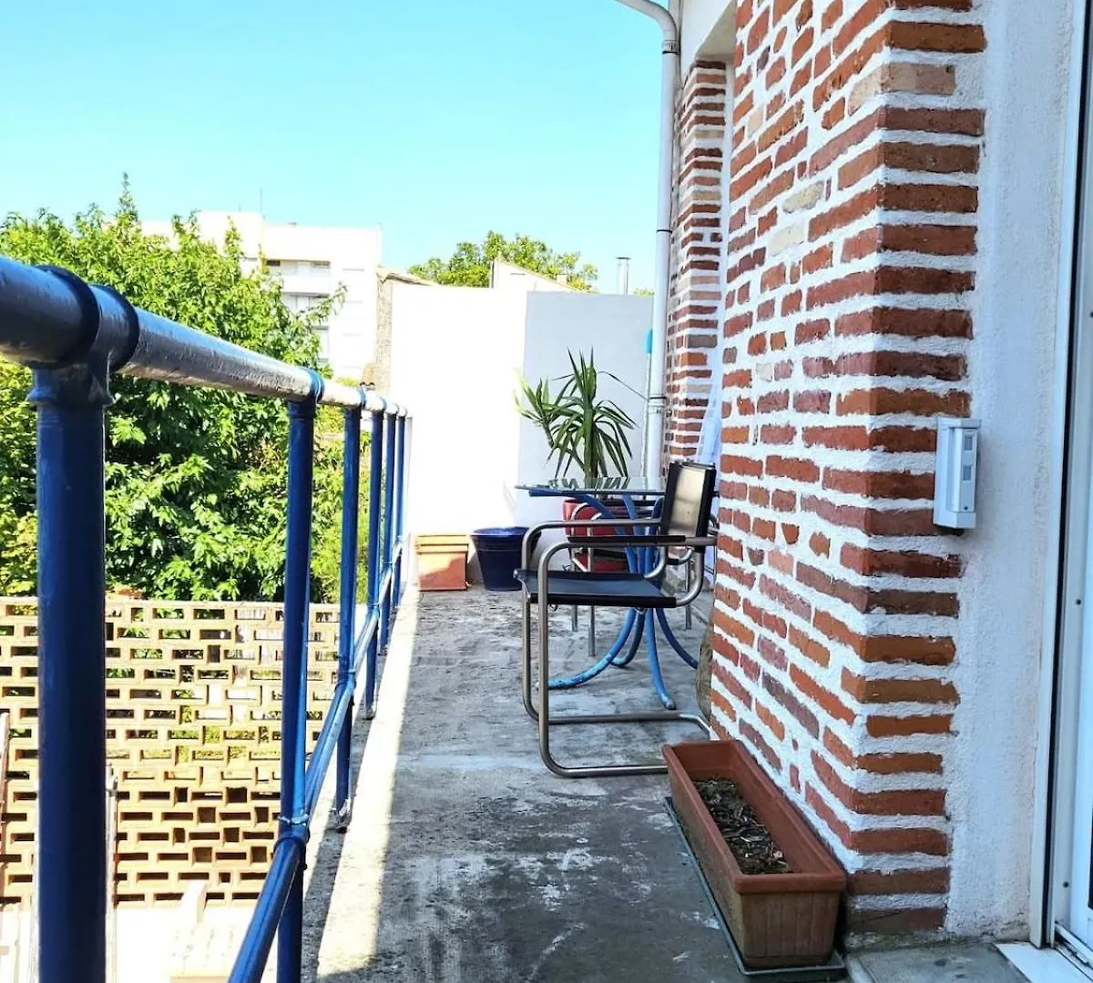 Вилла St Agne 3 Min Du Metrobus - Patio - Bassin Тулуза Франция